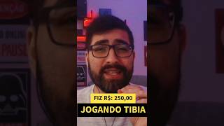 I MADE 250 REAIS BUYING AND SELLING ITEMS IN AN ONLINE GAME #rpg #games #tibia #curiosities