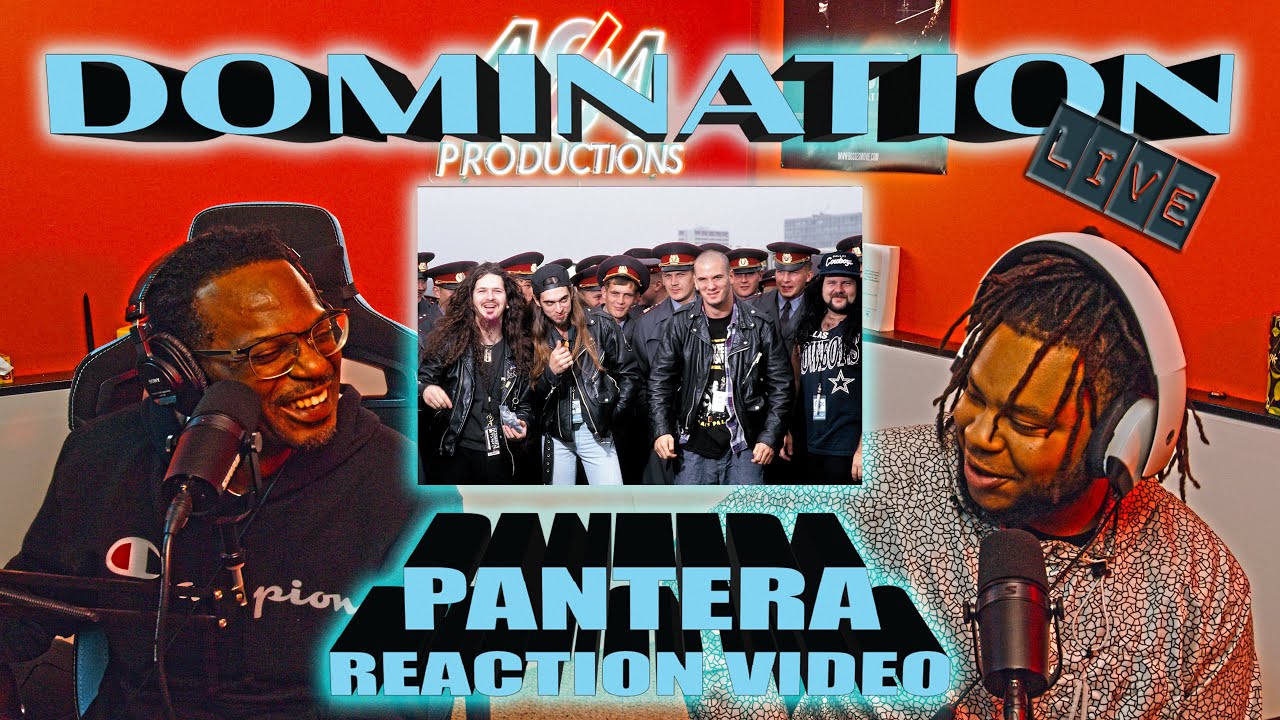 Our First Time Hearing Pantera -  Domination Live (Reaction Video)