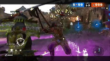 Kensei vs doom bot FOR HONOR