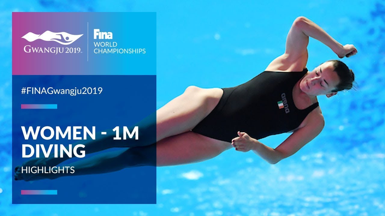 Diving Womens 1m Springboard Top Moments Fina World