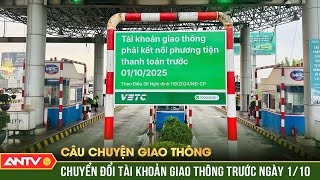 Traffic story: Timely conversion of traffic accounts before October 1 | ANTV