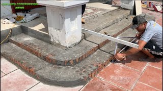 Great Technique To Build A Beautiful Porch With Granite - How To Properly Clad Granite