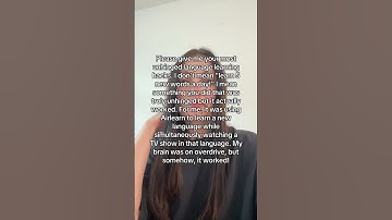 Unhinged language learning hack? Try using Airlearn while watching a show in