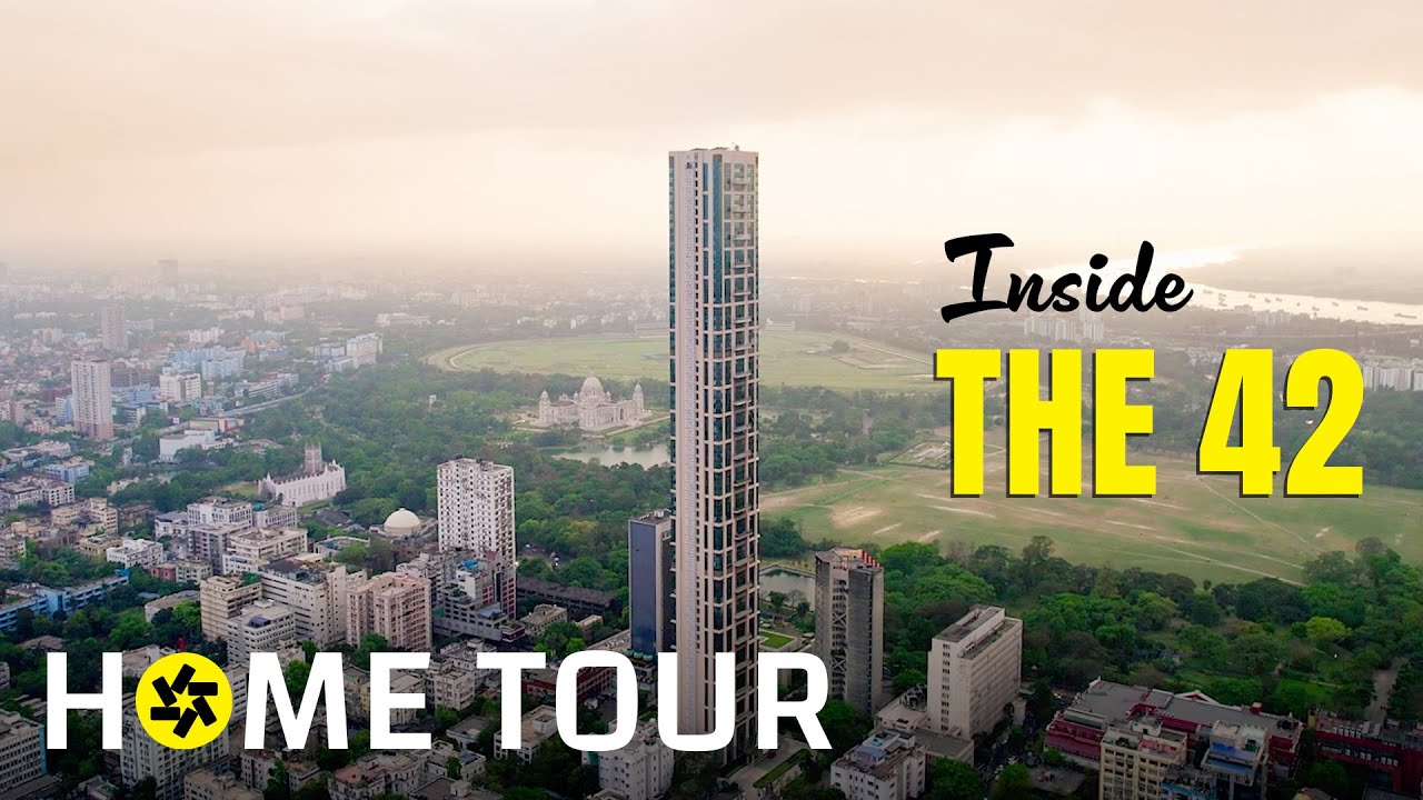 Ultra Luxury Home in Kolkata's Tallest Building The 42 (House Tour)