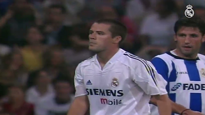 Real Madrid 0-1 Deportivo de la Coruna 03/10/2004 Liga