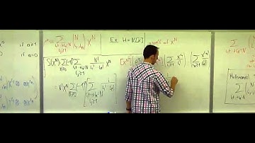 Lecture 13 . Hopf Algebras and Combinatorics (Federico Ardila)