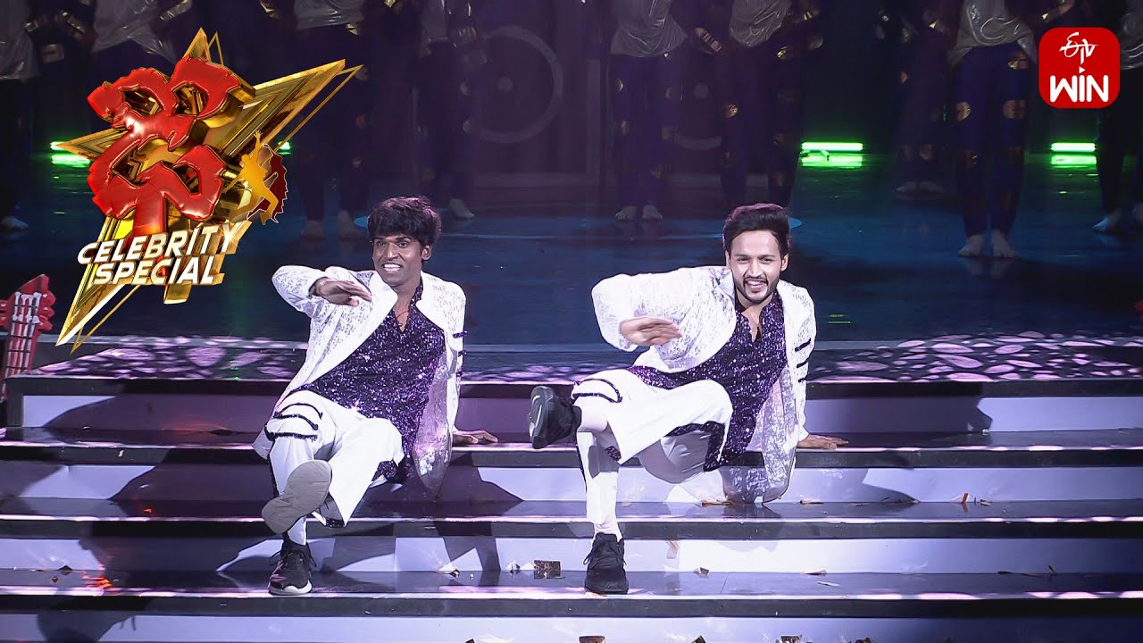 Yuvakula  Song   Adarsh Performance  Dhee Celebrity Special  27th March 2024  ETV Telugu