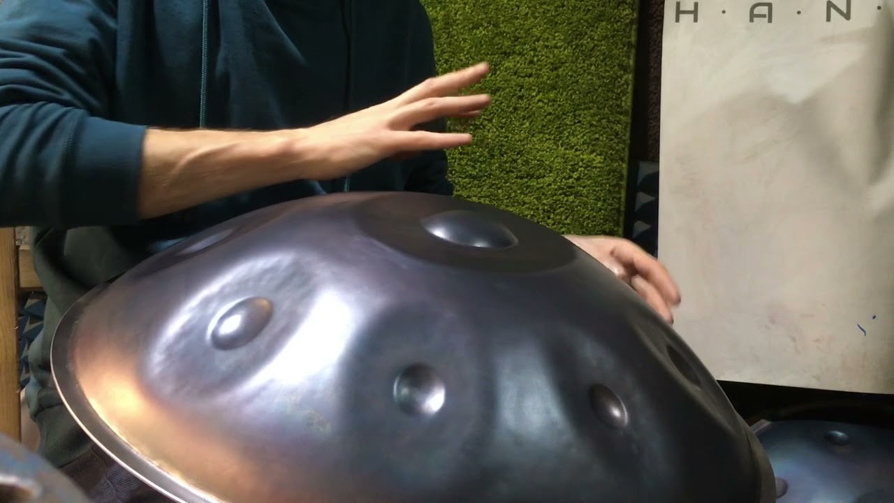 New generation Chill Radar Handpan Grey Space