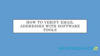 How to Verify Email Addresses With Software Tools screenshot 5