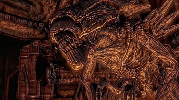 Marines Vs Xenomorph Queen — Fight Scene | Full Battle | Aliens vs. Predator