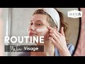 Morning routine soin du visage  100 naturelle  waam