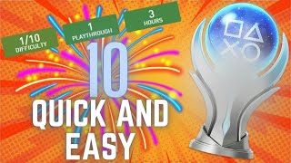 10 Quick and Easy Platinum Trophies (Volume 3)