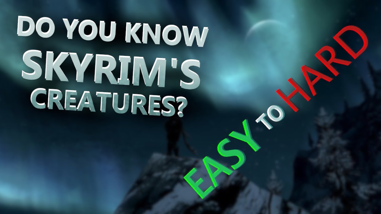 How Well Do You Know Skyrim’s Creatures? 15 Trivia Questions to Challenge You!