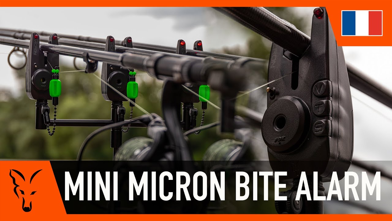 Détecteur de touche Mini Micron - FOX | Pêche à la Carpe FOX TV