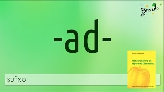 -AD- (sufixo do Esperanto)