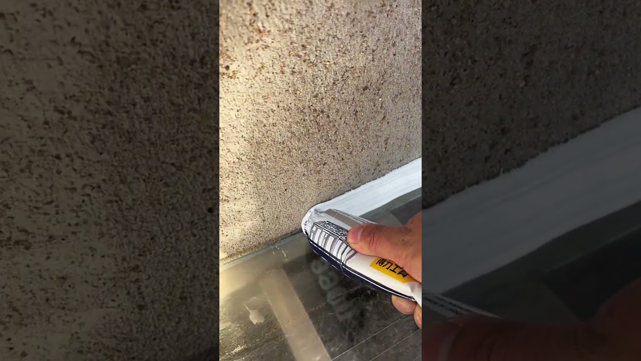 For sealing and bonding walls and leather