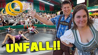 ATTRACTIE OP OKTOBERFEST MÜNCHEN MAAKT NOODSTOP!!! (MÜNCHEN 1/2)