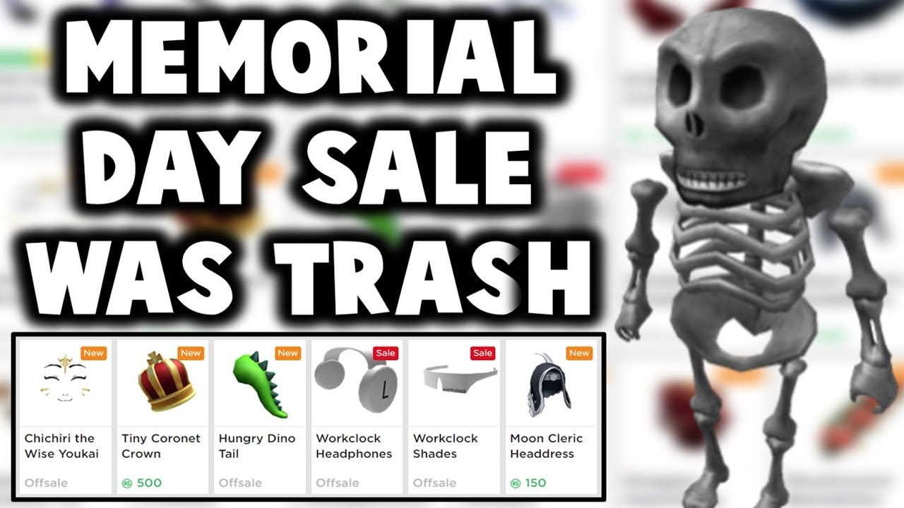 Was The Roblox Memorial Day Sale Terrible Youtube