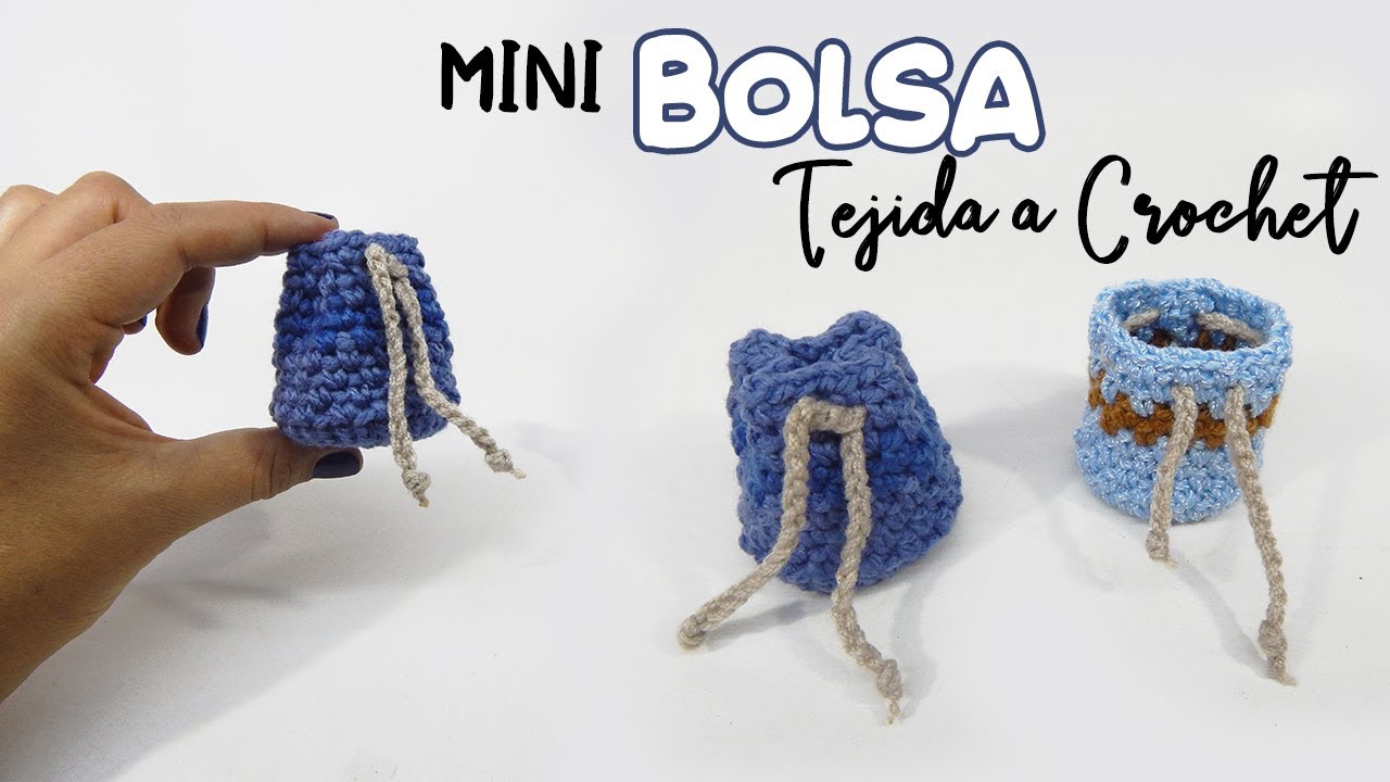 A la verdad Restricción ajustar MINI BOLSO TEJIDO A CROCHET - souvenir tejido PASO A PASO - YouTube