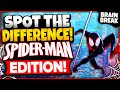Spiderman spot the difference  brain break  across the spiderverse  games for kids  gonoodle