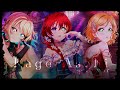 [3人chorus] 影遊び (Kage Asobi) [ROM &amp; ENG Lyrics]