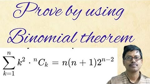 sum nck k²fromk=1to n=n(n+1)2^n-2