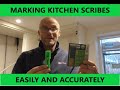 How to cut perfect kitchen panel scribes using the uscribe jig system