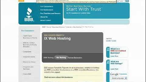 IXwebHosting TV - IX Hosting Web Hosting Review