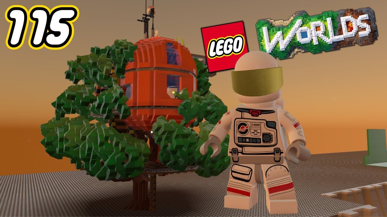 Lego Worlds | PUG-Z Treehouse Showcase (Model 115) - YouTube