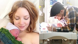 🌈👶🏼LIVE Birth Vlog\/Story After Stillbirth | PPROM 35 Week Delivery | Vlog #115