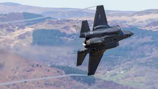 Mach Loop 3rd April 2023 - Cad East Mayhem USAF F35's Up Close In your Face by Darrell Towler 1,710 views 1 year ago 1 minute, 38 seconds