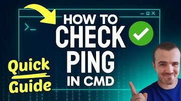 How to CHECK Ping in CMD (Step by Step) 2025
