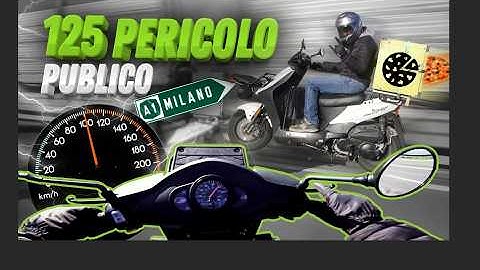 RISCHIARE la VITA per Testare un 125 in Autostrada?!