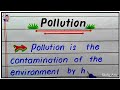Write an essay on pollution in english  essay writing on pollution  10 lines essay on pollution