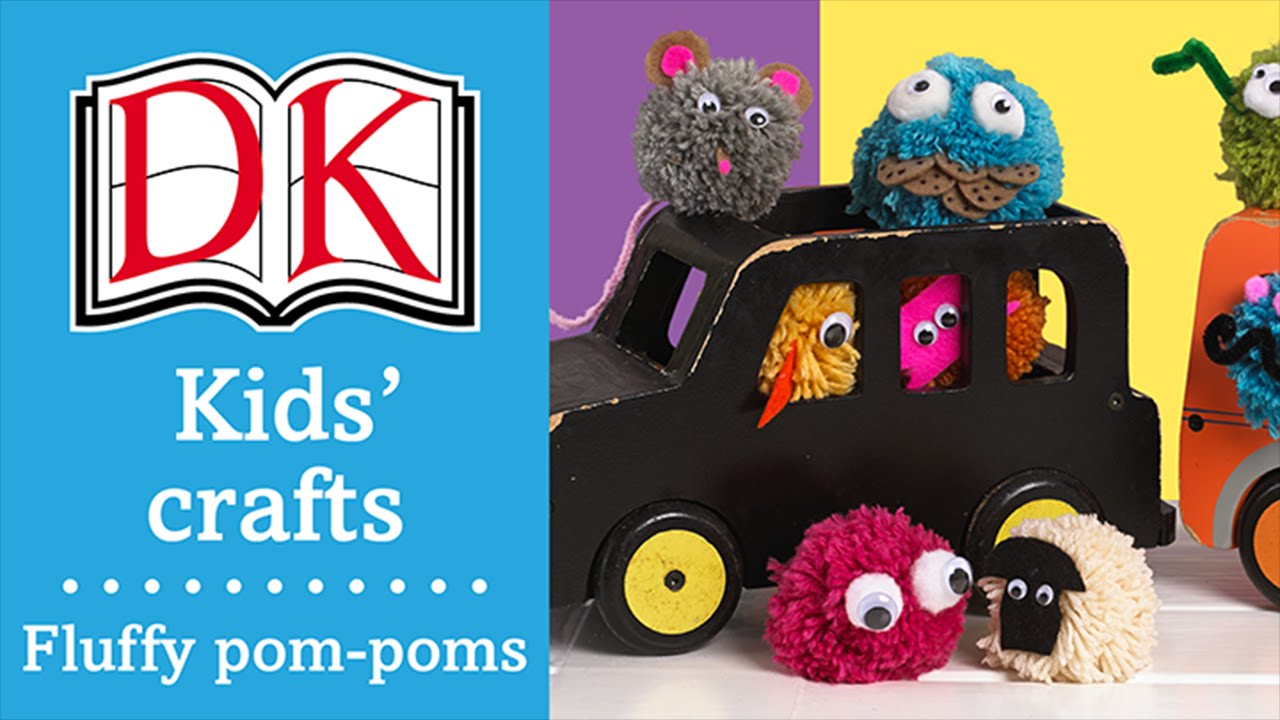 Craft Ideas For Kids Pom Poms Youtube Craft Ideas For Kids Pom Poms Youtube