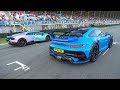 800hp techart gt street r vs lamborghini huracan performante