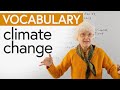 English Vocabulary: CLIMATE CHANGE