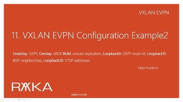 11. VXLAN BGP EVPN Configuration Example2