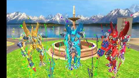 Dino Robot Car Transform Games - Android Gameplay