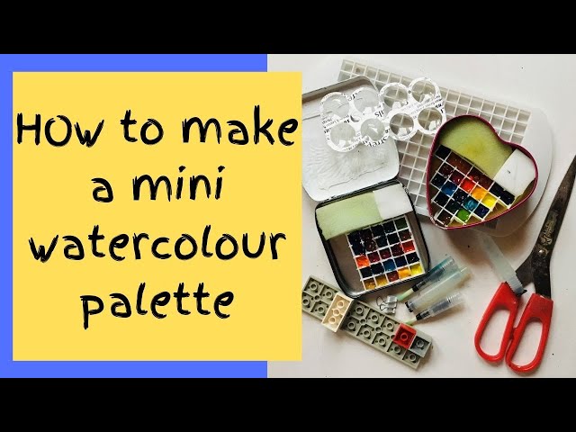 Make your own DIY mini paint palette - Think.Make.Share.