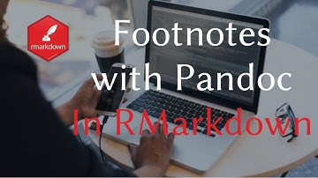 Footnotes in RMarkdown with Pandoc