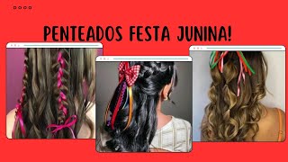 Tutoriais e dicas de penteados fáceis para festa junina!