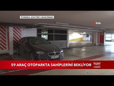 59 Araç Otoparkta Sahiplerini Bekliyor