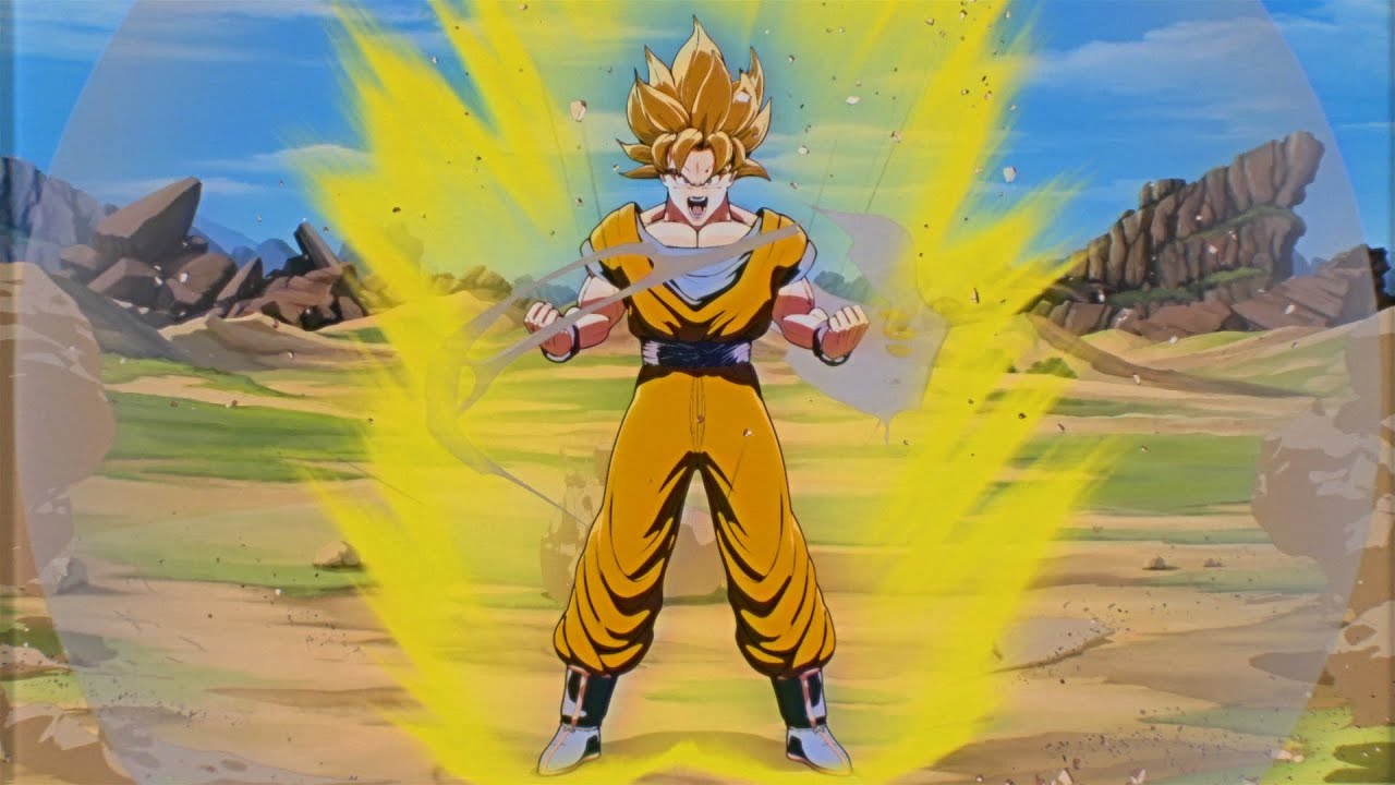 Goku's transformation in Dragon Ball Super - wide 1