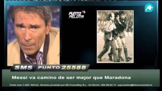 Lobo Carrasco y Rafa Almansa recuerdan a Maradona el día de su cumpleaños