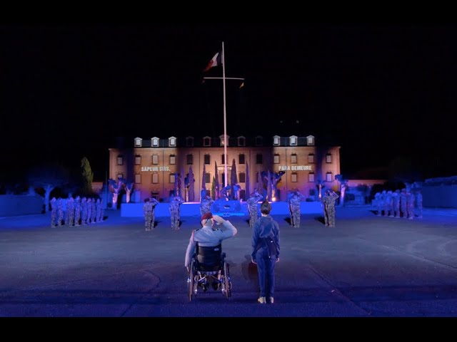 Un spectacle son et lumière à la hauteur des 50 ans du 17e RGP