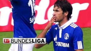 Best Bundesliga Goals - Raul's World Class Finish