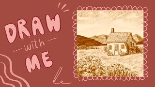 ✎ Draw with Me! Episode One | Cottage Drawing on Procreate