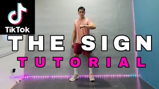 THE SIGN|TIKTOK STEP BY STEP DANCE TUTORIAL|DANCE GURU