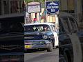1957 Chevrolet BelAir Modesto California police car cruising American Graffiti parade &amp; car show